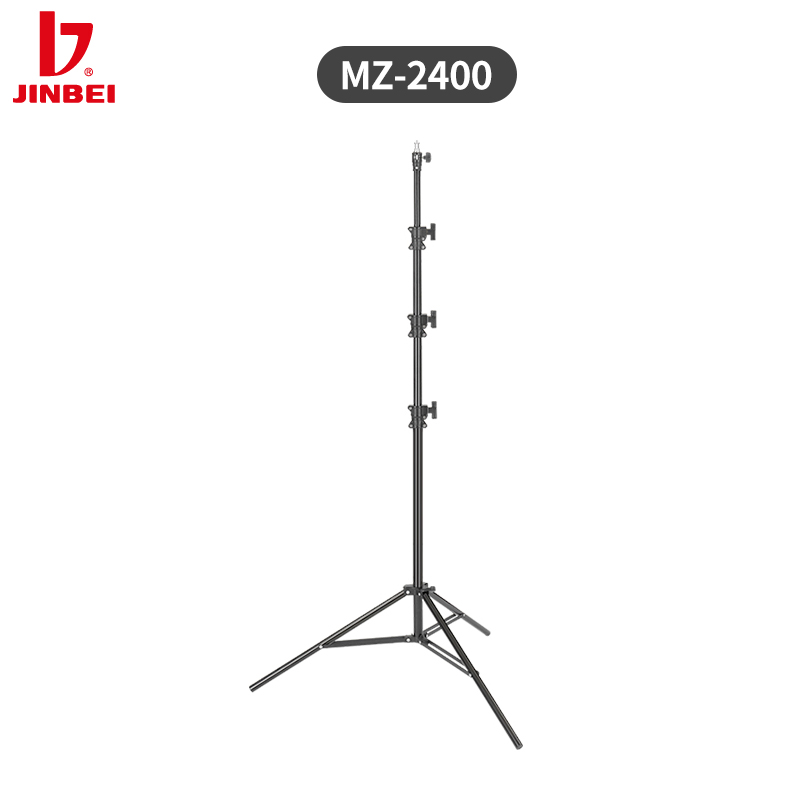 Photography Lighting For Studio - JINBEI MZ-2400FP エアークッションアルミ製撮影用ライトスタンド プロ仕様三脚スタジオライトスタンド