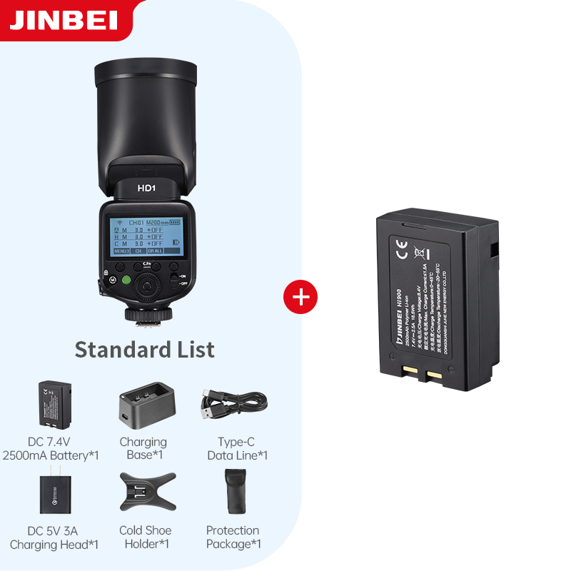 JINBEI HD-1ラウンドヘッドHSSスピードライト屋外 - Photography Lighting Flash のレビューと価格
