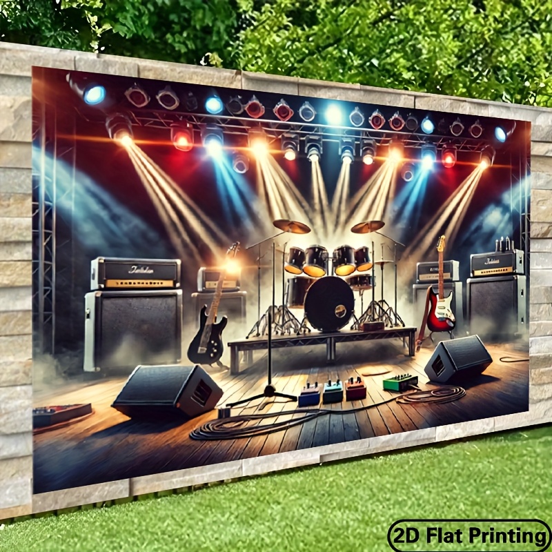 2Dフラットアルファベットストリングライト背景タペストリーヴ - Photography Lighting Style のレビューと価格