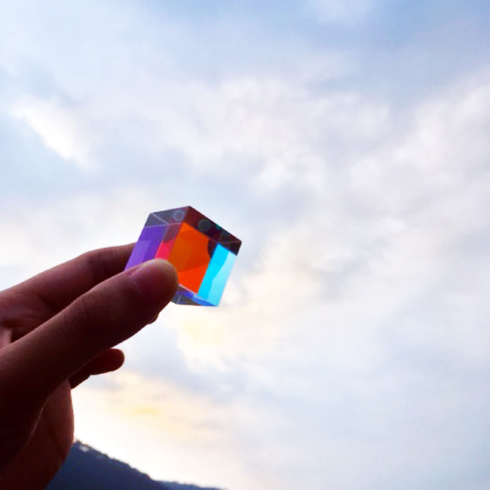 写真用ダイクロミックプリズム、ガラスプリズム、Xキューブプリ - Lighting Glass Photography のレビューと価格