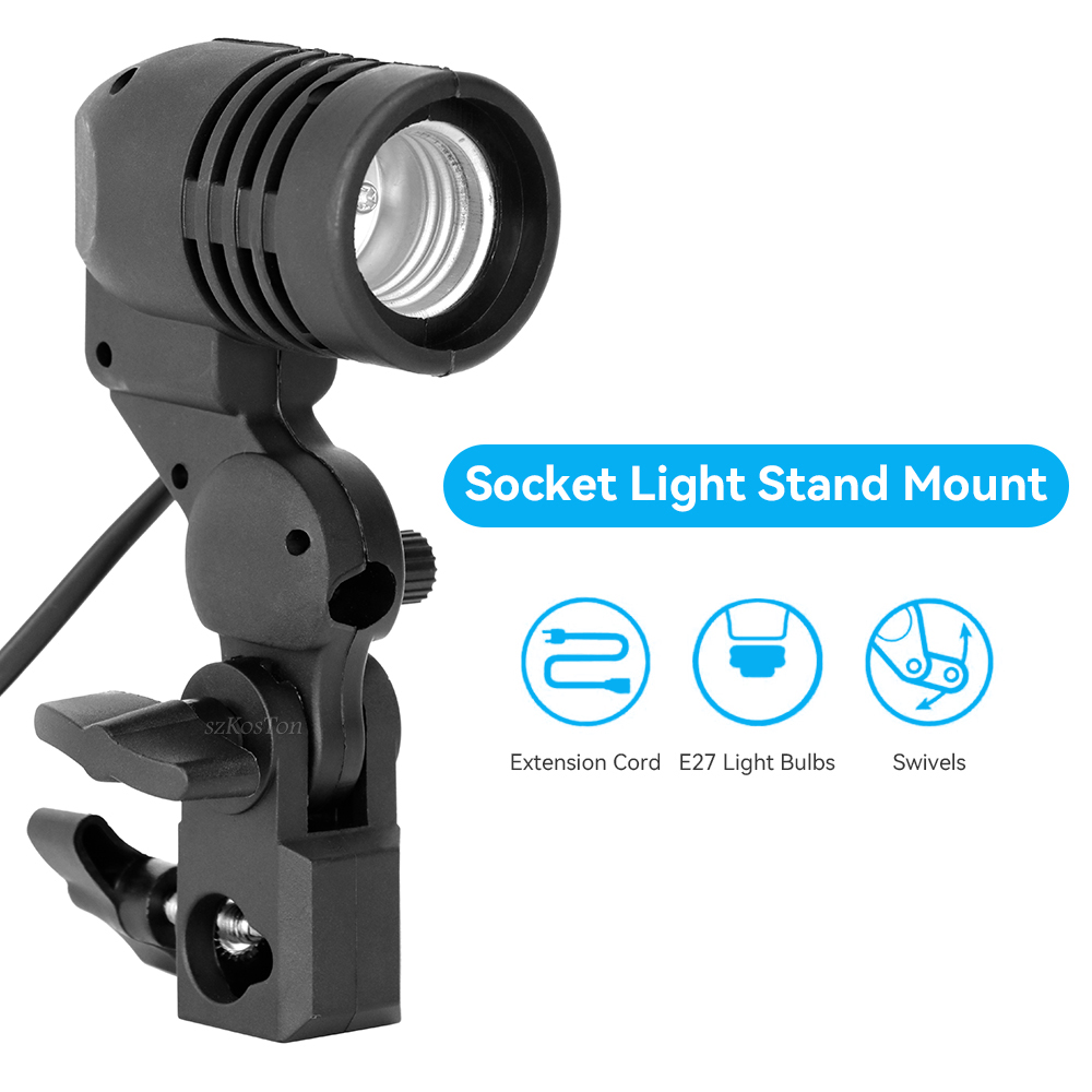 フォト照明,フラッシュソケット,傘ホルダー,写真スタジオアク - Photography Lighting Flash のレビューと価格