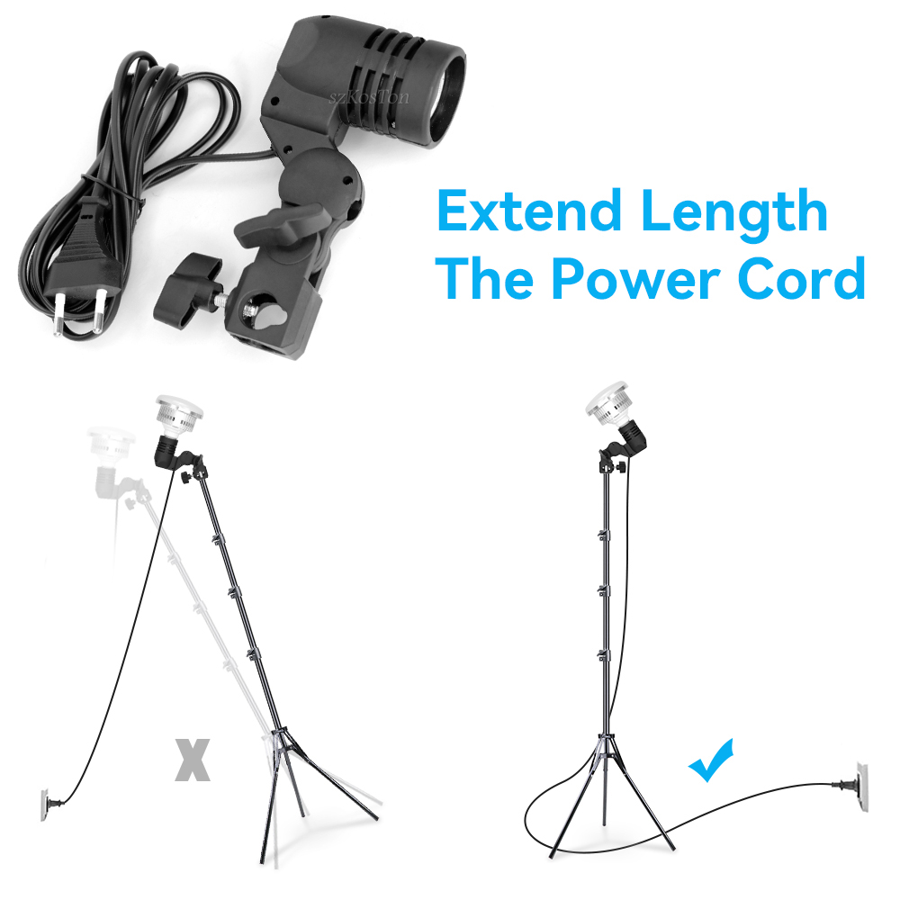 フォト照明,フラッシュソケット,傘ホルダー,写真スタジオアク - Photography Lighting Flash のレビューと価格