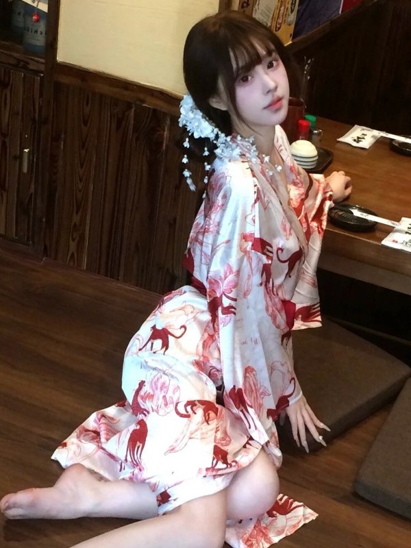 新しい中国風の寝間着漢服薄手のホーム服モーニングローブ写真ス - Photography Lighting Style のレビューと価格