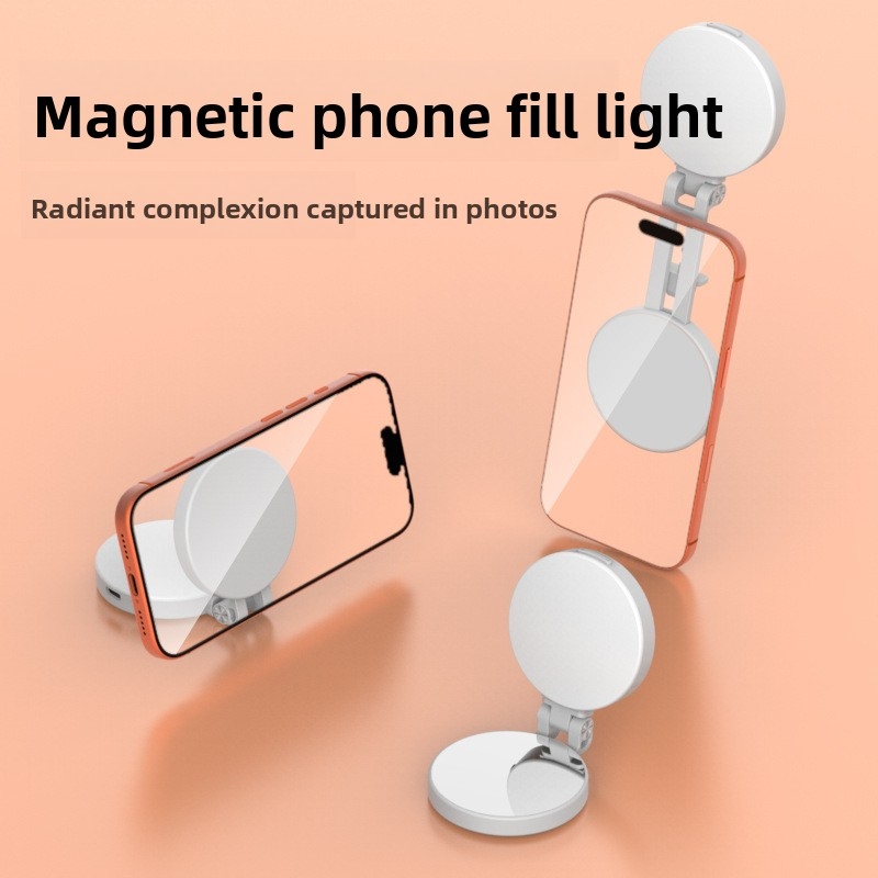 MagSafe対応スマホ用LEDリングライト、ポータブルバイ - Photography Lighting Handheld のレビューと価格