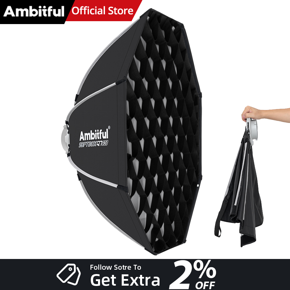 AMBITFUL Q7II 55/65/90cm ボーエンズ - Photography Lighting Set Up のレビューと価格