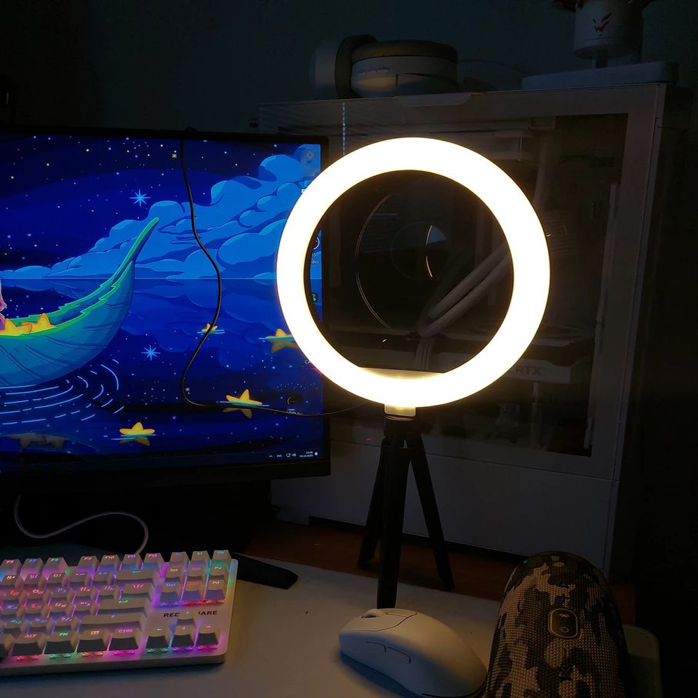 26cmシューティングライト 26cmライトリング+三脚スタ - Photography Lighting Circle のレビューと価格
