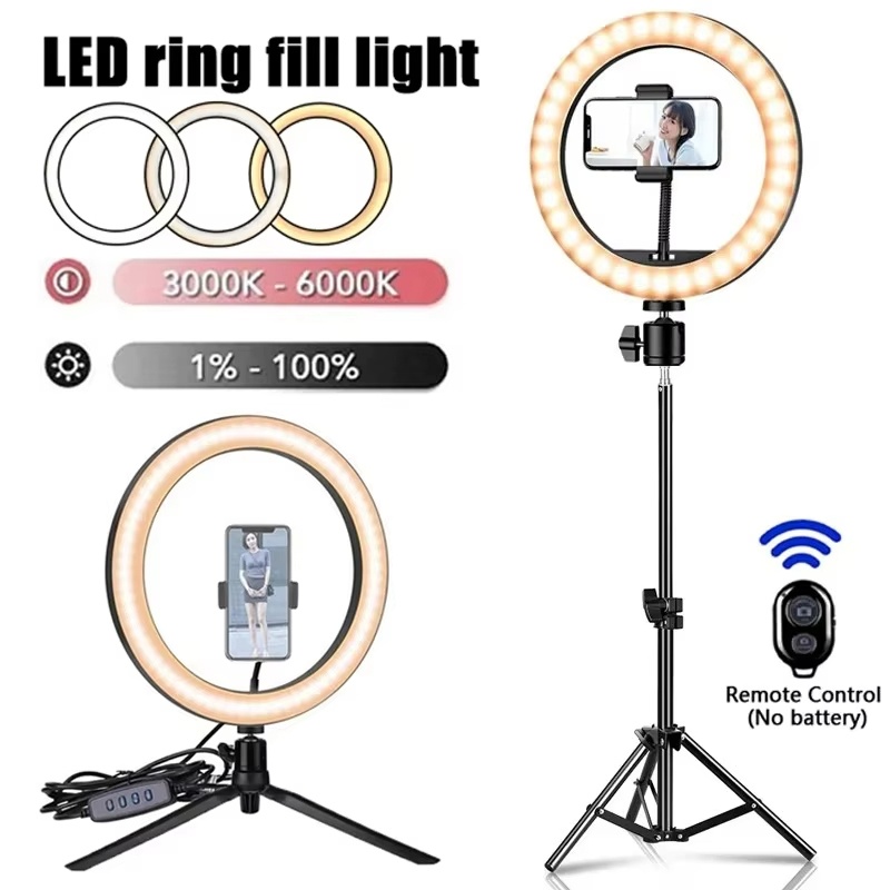 LED Selfie リング照明写真撮影用 Selfie リ - Photography Lighting Circle のレビューと価格