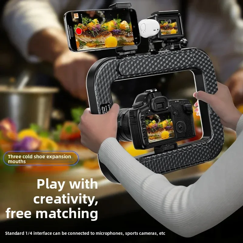 ポータブルハンドヘルドリングLEDライト 新型ウサギケージ照 - Photography Lighting Handheld のレビューと価格