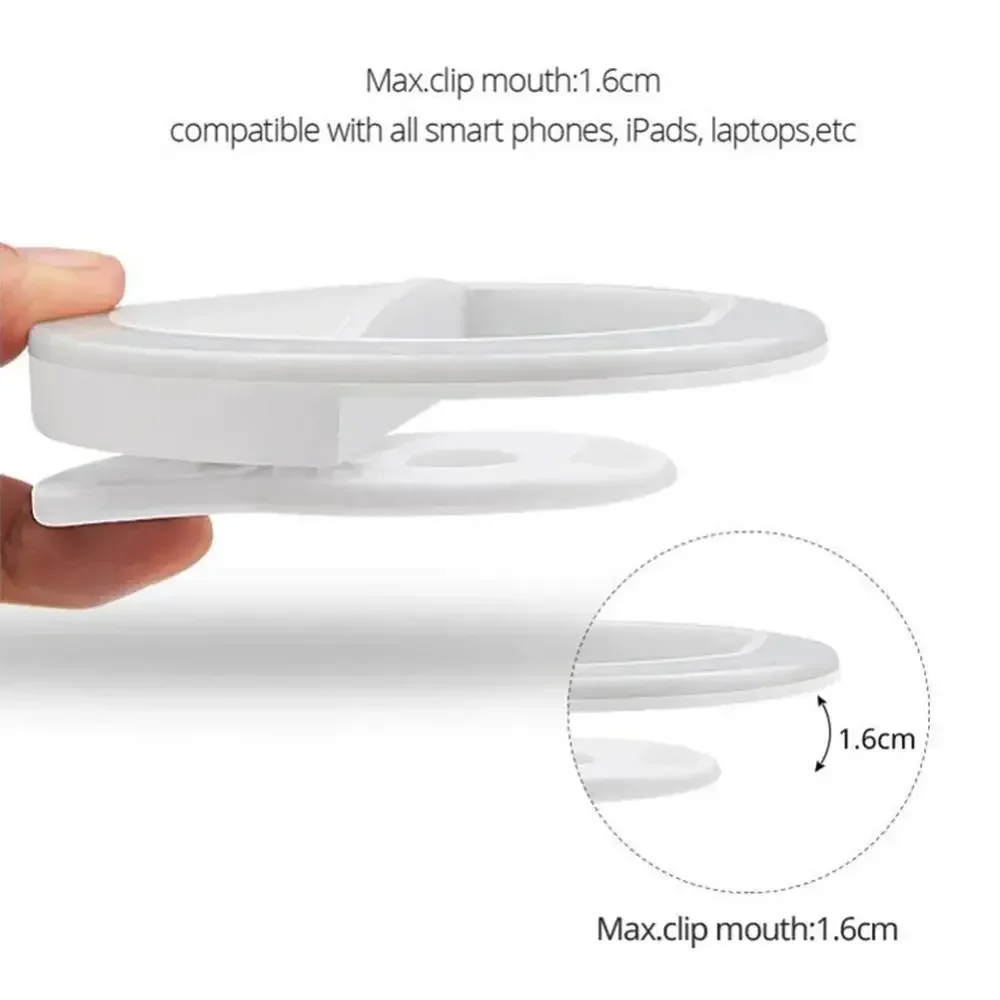 LED Selfie リングライト携帯電話クリップオンランプ - Photography Lighting Circle のレビューと価格