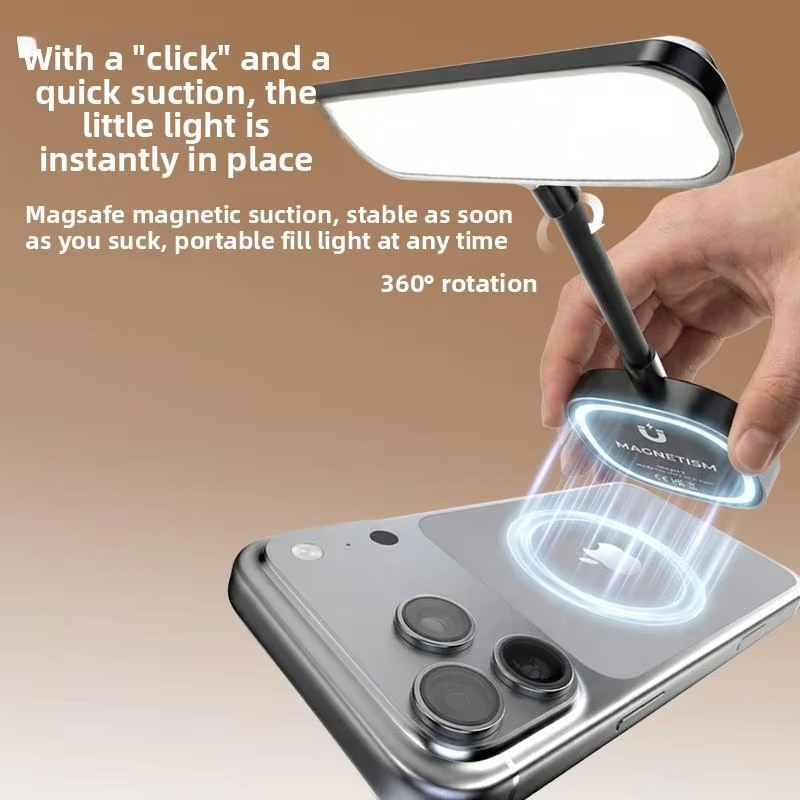 磁気式携帯電話用フィルライト、3色ポータブルミニハンドヘルド - Photography Lighting Handheld のレビューと価格