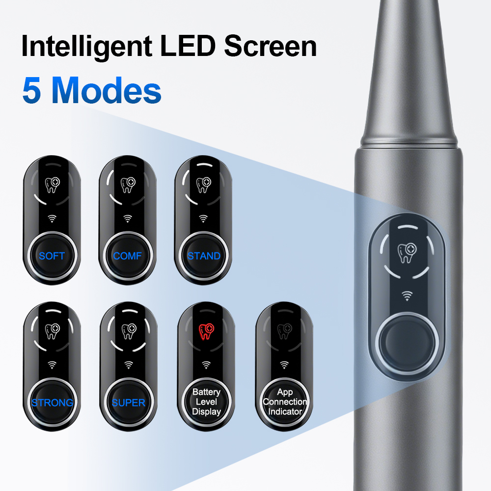 新型ビジュアル超音波歯石除去器 500W 360 ° LED - Photography Lighting Diagram のレビューと価格