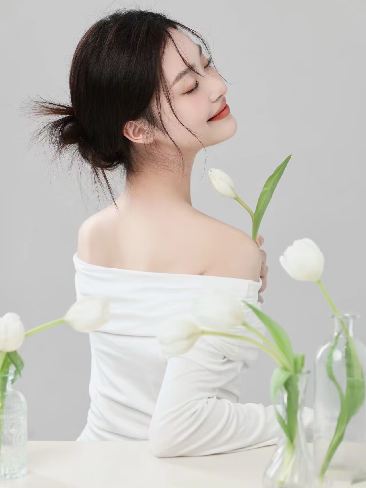 新着スタジオテーマ韓国スタイルライトオキシジェンガールトップ - Photography Lighting Style のレビューと価格