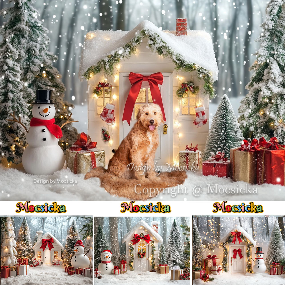モシッカ ホワイト クリスマス ハウス 写真撮影用背景 クリ - Photography Lighting White Background のレビューと価格
