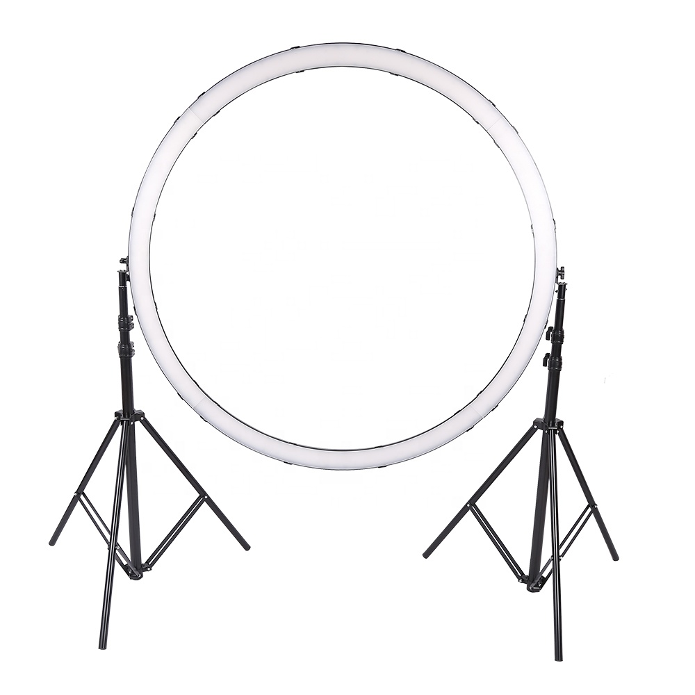 120W LEDリングライト、ワイヤーコントロール式、スタジ - Photography Lighting For Studio のレビューと価格