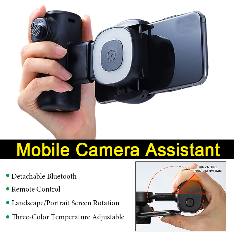 携帯電話用フィルライト、ポータブルハンドル付きモバイルカメラ - Photography Lighting Handheld のレビューと価格