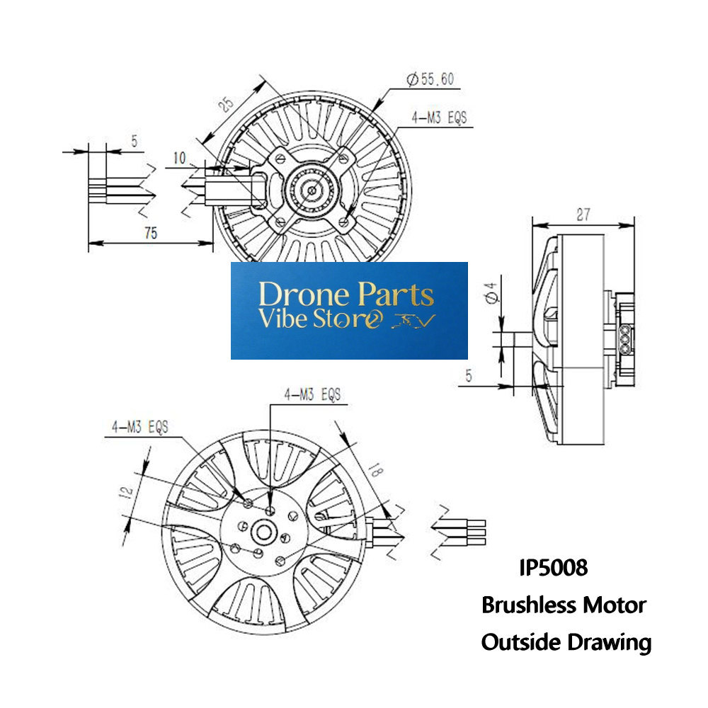 DParts1IP5008 KV370 ブラシレスモーター  - Photography Lighting Composition のレビューと価格