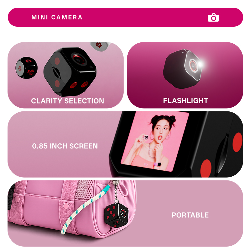 ミニダイスカメラ14g超軽量写真カメラ 学生・子供向け コン - Photography Lighting Style のレビューと価格