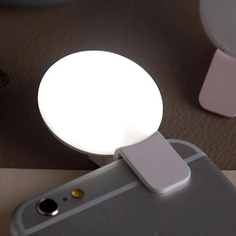携帯電話 LED Selfie リングライトポータブルミニ耐 - Photography Lighting Handheld のレビューと価格