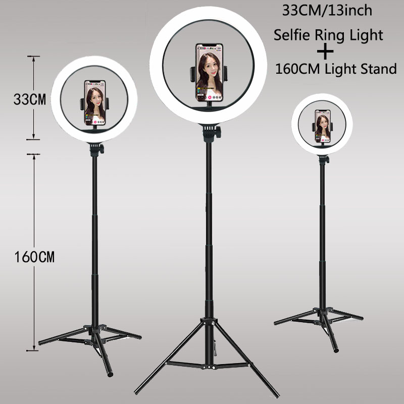 26 33 センチメートルビデオライト調光可能なライト Se - Photography Lighting Circle のレビューと価格