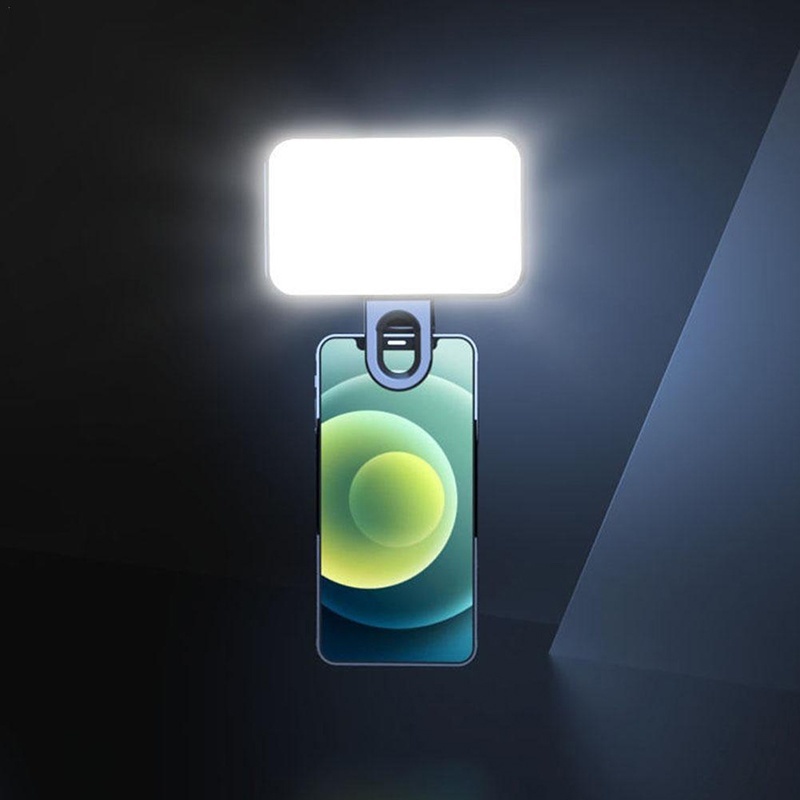 ミニ LED セルフィーライト 3 色モード調整可能な明るさ - Photography Lighting Flash のレビューと価格